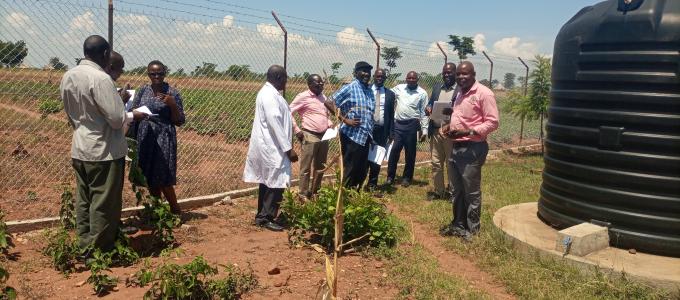 Fencing of Nawampiti Health Centre III